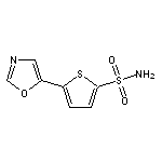 5-(1,3-oxazol-5-yl)thiophene-2-sulfonamide