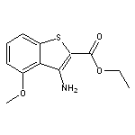 ethyl 3-amino-4-methoxy-1-benzothiophene-2-carboxylate