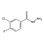 3-Chloro-4-fluorobenzohydrazide