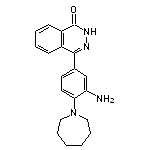 4-(3-amino-4-azepan-1-ylphenyl)phthalazin-1(2H)-one