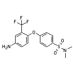 4-[4-amino-2-(trifluoromethyl)phenoxy]-N,N-dimethylbenzenesulfonamide