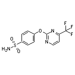 4-{[4-(trifluoromethyl)pyrimidin-2-yl]oxy}benzenesulfonamide