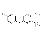 4-(4-bromophenoxy)-2-(trifluoromethyl)aniline