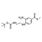 methyl 3-amino-4-({2-[(tert-butoxycarbonyl)amino]ethyl}amino)benzoate