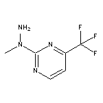 2-(1-methylhydrazino)-4-(trifluoromethyl)pyrimidine