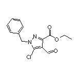 Ethyl 1-Benzyl-5-chloro-4-formyl-1H-pyrazole-3-carboxylate