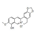 9-Hydroxy-10-methoxy-5,6-dihydro-[1,3]dioxolo[4,5-g]isoquinolino[3,2-a]isoquinolin-7-ium Chloride