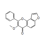 3-Methoxy-2-phenyl-4H-furo[2,3-h]chromen-4-one