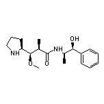 (2R,3R)-N-[(1S,2R)-1-Hydroxy-1-phenyl-2-propyl]-3-methoxy-2-methyl-3-[(S)-2-pyrrolidinyl]propanamide