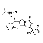 (S)-4-Ethyl-4-hydroxy-11-[2-(isopropylamino)ethyl]-1H-pyrano[3’,4’:6,7]indolizino[1,2-b]quinoline-3,14(4H,12H)-dione Hydrochloride