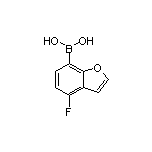 4-Fluorobenzofuran-7-boronic Acid