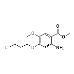 Methyl 2-Amino-4-(3-chloropropoxy)-5-methoxybenzoate