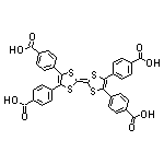 4,4’,4’’,4’’’-[[2,2’-Bi(1,3-dithiolylidene)]-4,4’,5,5’-tetrayl]tetrabenzoic Acid