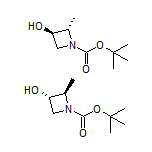 trans-1-Boc-3-hydroxy-2-methylazetidine