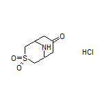 3-Thia-9-azabicyclo[3.3.1]nonan-7-one 3,3-Dioxide Hydrochloride