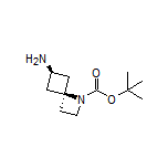 cis-1-Boc-1-azaspiro[3.3]heptan-6-amine