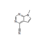 7-Methyl-7H-pyrrolo[2,3-d]pyrimidine-4-carbonitrile