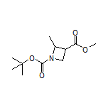 Methyl 1-Boc-2-methylazetidine-3-carboxylate