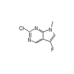 2-Chloro-5-fluoro-7-methyl-7H-pyrrolo[2,3-d]pyrimidine