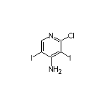 2-Chloro-3,5-diiodopyridin-4-amine