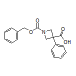 1-Cbz-3-phenylazetidine-3-carboxylic Acid