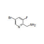 (5-Bromo-3-fluoro-2-pyridyl)methanamine