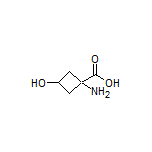 1-Amino-3-hydroxycyclobutanecarboxylic Acid