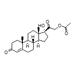 21-(Acetyloxy)-17-hydroxypregn-4-ene-3,20-dione