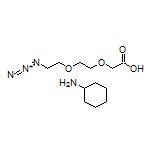 8-Azido-3,6-dioxaoctanoic Acid Cyclohexylamine Salt