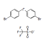 Bis(4-bromophenyl)iodonium Trifluoromethanesulfonate