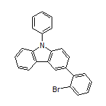 3-(2-Bromophenyl)-9-phenyl-9H-carbazole