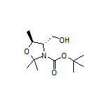 [(4S,5S)-3-Boc-2,2,5-trimethyloxazolidin-4-yl]methanol
