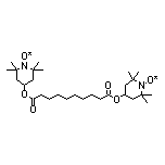 Bis(2,2,6,6-tetramethyl-4-piperidyl-1-oxyl) Sebacate 