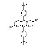 2,6-Dibromo-9,10-bis(4-tert-butylphenyl)anthracene 