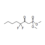 Dimethyl (3,3-Difluoro-2-oxoheptyl)phosphonate