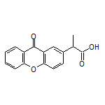 2-(9-Oxo-9H-xanthen-2-yl)propanoic Acid