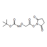 2,5-Dioxo-1-pyrrolidinyl 2-[(Boc-amino)oxy]acetate