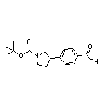 4-(1-Boc-3-pyrrolidinyl)benzoic Acid