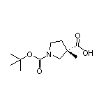 (S)-1-Boc-3-methylpyrrolidine-3-carboxylic Acid