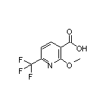 2-Methoxy-6-(trifluoromethyl)nicotinic Acid