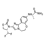 (S)-2-[[2-[(S)-4-(Difluoromethyl)-2-oxo-3-oxazolidinyl]-5,6-dihydrobenzo[f]imidazo[1,2-d][1,4]oxazepin-9-yl]amino]propanamide