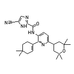 5-Cyano-N-[2-(4,4-dimethyl-1-cyclohexen-1-yl)-6-(2,2,6,6-tetramethyl-4-tetrahydropyranyl)-3-pyridyl]-1H-imidazole-2-carboxamide