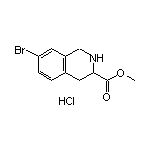 Methyl 7-Bromo-1,2,3,4-tetrahydroisoquinoline-3-carboxylate Hydrochloride