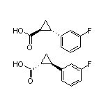 trans-2-(3-Fluorophenyl)cyclopropanecarboxylic Acid