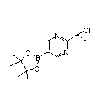 2-(2-Hydroxy-2-propyl)pyrimidine-5-boronic Acid Pinacol Ester