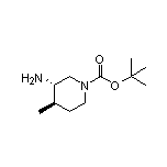 (3S,4R)-1-Boc-3-amino-4-methylpiperidine