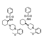 N-[trans-2-[4-(2-Methoxyphenyl)-1-piperazinyl]cyclohexyl]benzenesulfonamide