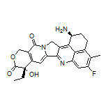 (1S,9S)-1-Amino-9-ethyl-5-fluoro-9-hydroxy-4-methyl-2,3,12,15-tetrahydrobenzo[de]pyrano[3’,4’:6,7]indolizino[1,2-b]quinoline-10,13(1H,9H)-dione