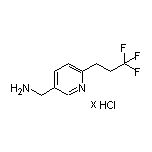 6-(3,3,3-Trifluoropropyl)pyridine-3-methanamine Hydrochloride