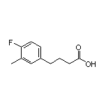 4-(4-Fluoro-3-methylphenyl)butanoic Acid